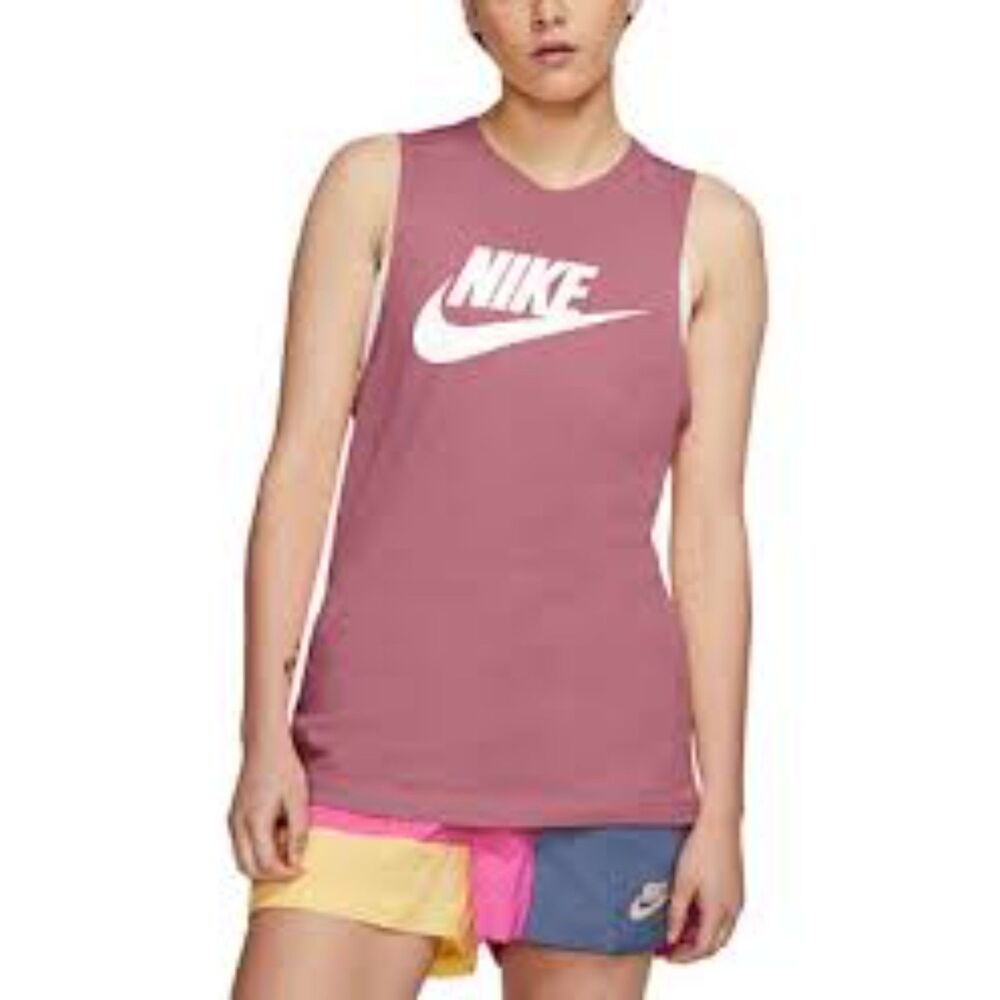 Nike Sleeveless Shirt Women's Medium Tee Lavendar Nice Futura
